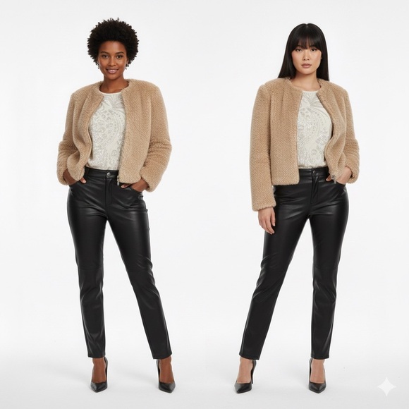 Uniqlo Jackets & Blazers - Uniqlo Fleece Zip-Up Teddy Jacket Soft Gorpcore Quiet Luxury XTRA-SMALL Brown